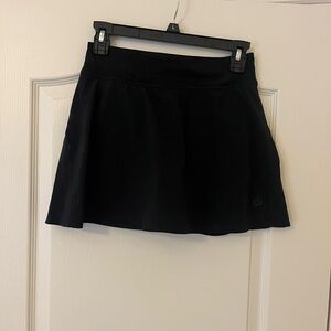 Lululemon Athletica Black Mini Skirt